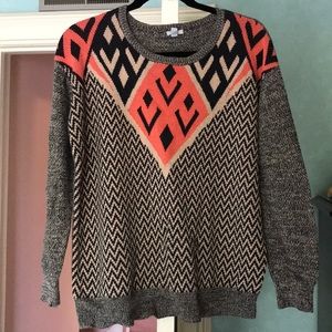 Printed Sweater